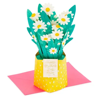 Daisy Bouquet 3D Pop-Up Mother's Day Card for Mom for only USD 7.99 | Hallmark