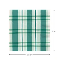 Green and White Plaid Dinner Napkins, Set of 16 for only USD 4.99 | Hallmark