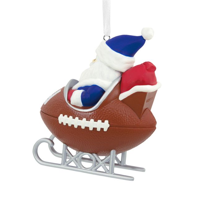 : Hallmark Dallas Cowboys Santa Football Sled Christmas