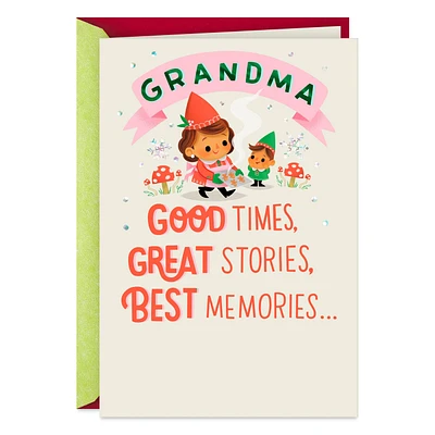 Good Times, Great Stories, Best Memories Christmas Card for Grandma for only USD 3.59 | Hallmark