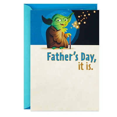 Star Wars™ Yoda™ Pop-Up Father's Day Card for only USD 6.59 | Hallmark