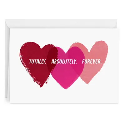 Personalized Red and Pink Hearts Love Card for only USD 4.99 | Hallmark