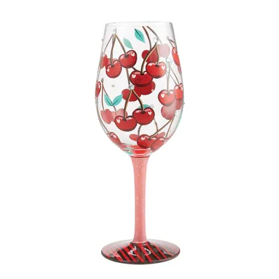 Lolita Mon Cherry Wine Glass, 15 oz. for only USD 29.99 | Hallmark