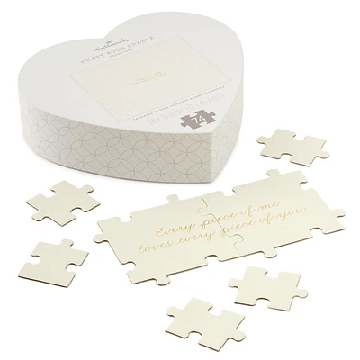Wedding Reception Guest Book Autograph Puzzle for only USD 24.99 | Hallmark