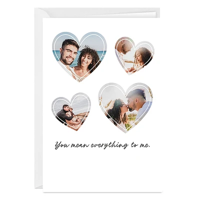 Heart-Shaped Frames Folded Love Photo Card for only USD 4.99 | Hallmark