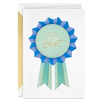 You're the Best Blue Ribbon Father's Day Card for only USD 5.99 | Hallmark