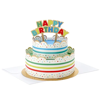 Birthday Cake 3D Pop-Up Paper Party Decor for only USD 19.99 | Hallmark