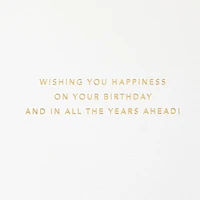 Wishing You Happiness 18th Birthday Card for only USD 5.99 | Hallmark