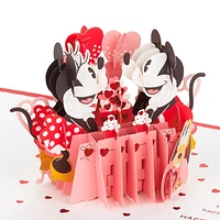 Disney Mickey and Minnie My Valentine 3D Pop-Up Valentine's Day Card for only USD 14.99 | Hallmark