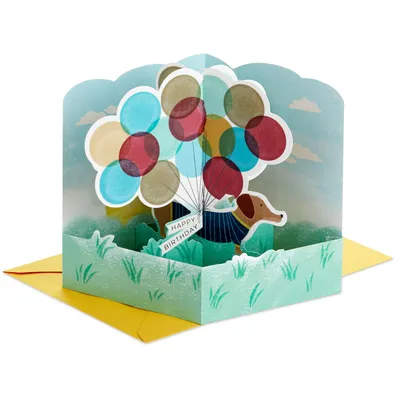 All Day Happy 3D Pop-Up Birthday Card for only USD 6.99 | Hallmark
