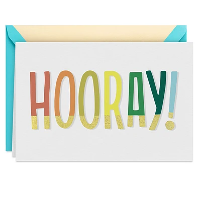 Hooray, You Did It Congratulations Card for only USD 7.59 | Hallmark