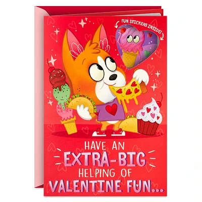 Smiles, Love and Fun Valentine's Day Card With Stickers for only USD 5.99 | Hallmark