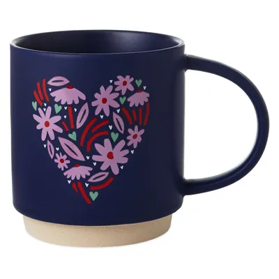 Floral Heart Mug, 16 oz. for only USD 16.99 | Hallmark