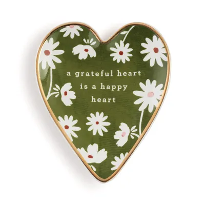 Demdaco Grateful Art Heart Trinket Dish for only USD 12.99 | Hallmark