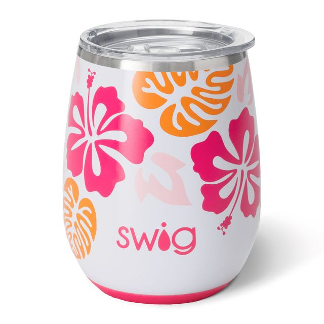 Swig Island Bloom 18 oz. Travel Mug