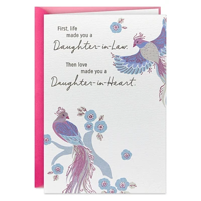 Daughter-in-Heart Birthday Card for Daughter-in-Law for only USD 4.99 | Hallmark