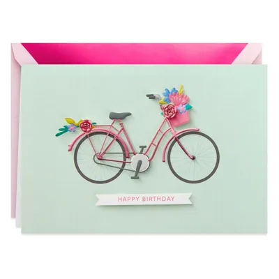 Do What You Love Today Vintage Bicycle Birthday Card for Her for only USD 6.99 | Hallmark