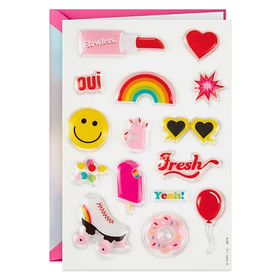 Hope It's Awesome Birthday Card With Stickers for only USD 7.99 | Hallmark