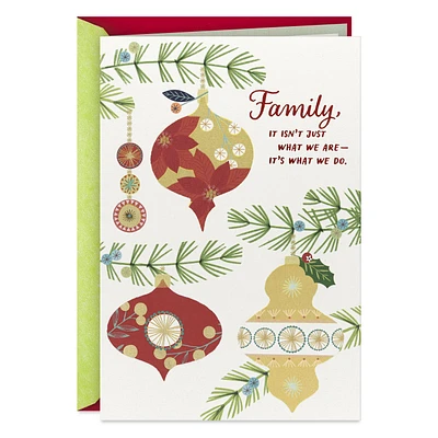 Thankful for All We Share Christmas Card for Family for only USD 4.59 | Hallmark