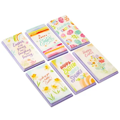 Watercolor Floral Assorted Boxed Money Holder Easter Cards, Pack of 36 for only USD 12.99 | Hallmark