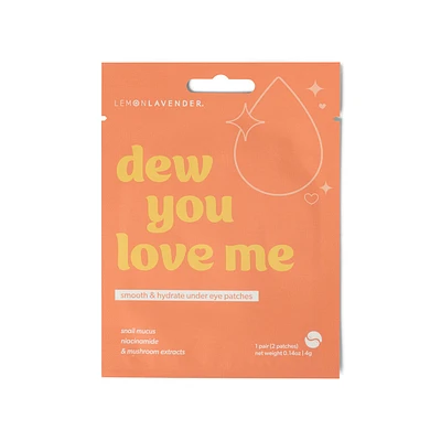 Lemon Lavender Dew You Love Me Under Eye Patches for only USD 4.00 | Hallmark