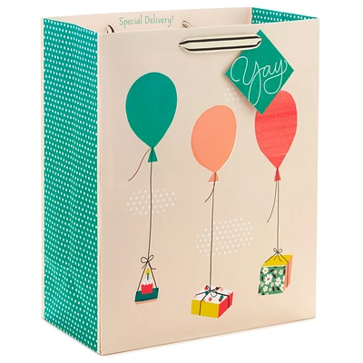 13" Balloons and Presents Large Gift Bag for only USD 4.49 | Hallmark
