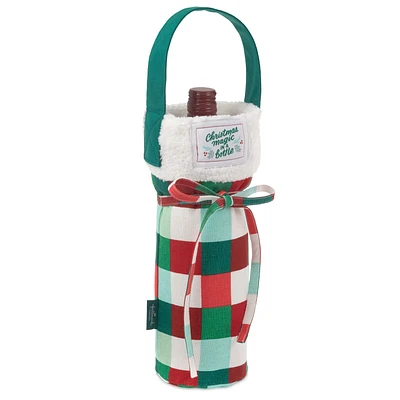 Hallmark Channel Christmas Magic Fabric Wine Bag, 15.5" for only USD 14.99 | Hallmark