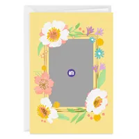 Personalized Wildflowers Frame Photo Card for only USD 4.99 | Hallmark