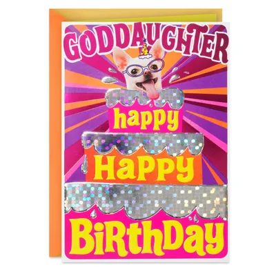 Fun and Sweet Birthday Card for Goddaughter for only USD 3.99 | Hallmark