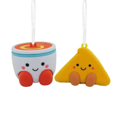 Better Together Tomato Soup and Grilled Cheese Magnetic Hallmark Ornaments, Set of 2 for only USD 9.99 | Hallmark