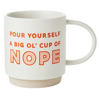 Cup of Nope Funny Mug, 16 oz. for only USD 16.99 | Hallmark