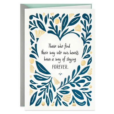 Those Who Find a Way Into Our Hearts Sympathy Card for only USD 4.59 | Hallmark