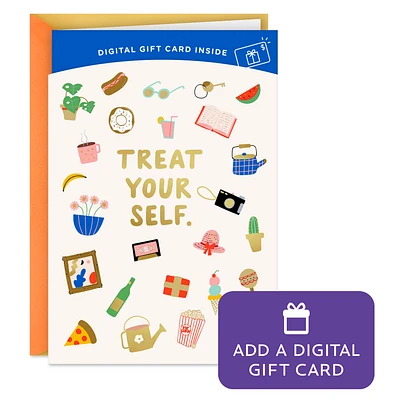 Treat Your Self Gift Card Greeting Card for only USD 4.99 | Hallmark