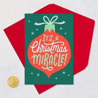 A Christmas Miracle! Funny Christmas Card for only USD 3.99 | Hallmark