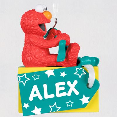 Sesame Street® A Gift From Elmo Personalized Ornament