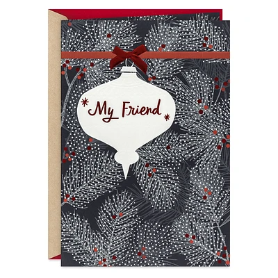 Your Friendship Is a Gift Christmas Card for Friend for only USD 5.59 | Hallmark