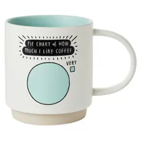 Pie Chart Coffee Lover Funny Mug, 16 oz. for only USD 16.99 | Hallmark