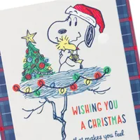 Peanuts® Snoopy Warm, Cozy and Loved Christmas Card for only USD 4.99 | Hallmark