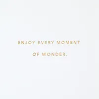 Enjoy Every Moment of Wonder New Baby Boy Card for only USD 5.99 | Hallmark