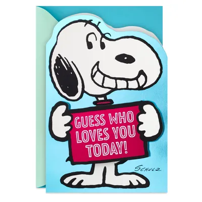 Peanuts® Guess Who Loves You Funny Birthday Card for only USD 5.59 | Hallmark