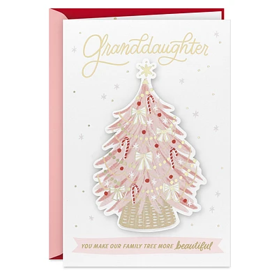 You Make Our Family Tree More Beautiful Christmas Card for Granddaughter for only USD 5.99 | Hallmark