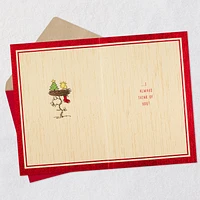 Peanuts® Snoopy and Woodstock Counting My Blessings Christmas Card for only USD 5.99 | Hallmark