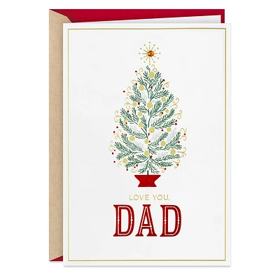 You're So Loved Christmas Card for Dad for only USD 5.99 | Hallmark