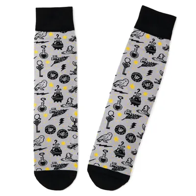 Harry Potter™ Wizarding World™ Icons Novelty Crew Socks for only USD 12.99 | Hallmark