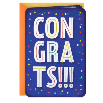 How Exciting! Congratulations Card for only USD 2.99 | Hallmark
