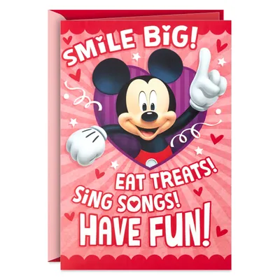 Disney Mickey Mouse and Friends Musical Valentine's Day Card for only USD 6.99 | Hallmark