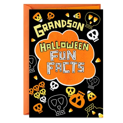 Fun Facts Halloween Card for Grandson for only USD 0.99 | Hallmark
