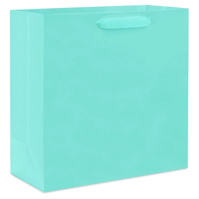 10.4" Aqua Large Square Gift Bag for only USD 4.49 | Hallmark