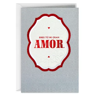 You Are the Love of My Life Spanish-Language Love Card for only USD 4.59 | Hallmark