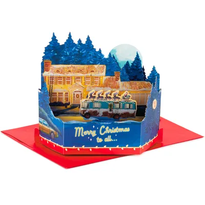 National Lampoon's Christmas Vacation™ Musical 3D Pop-Up Christmas Card With Light for only USD 9.99 | Hallmark